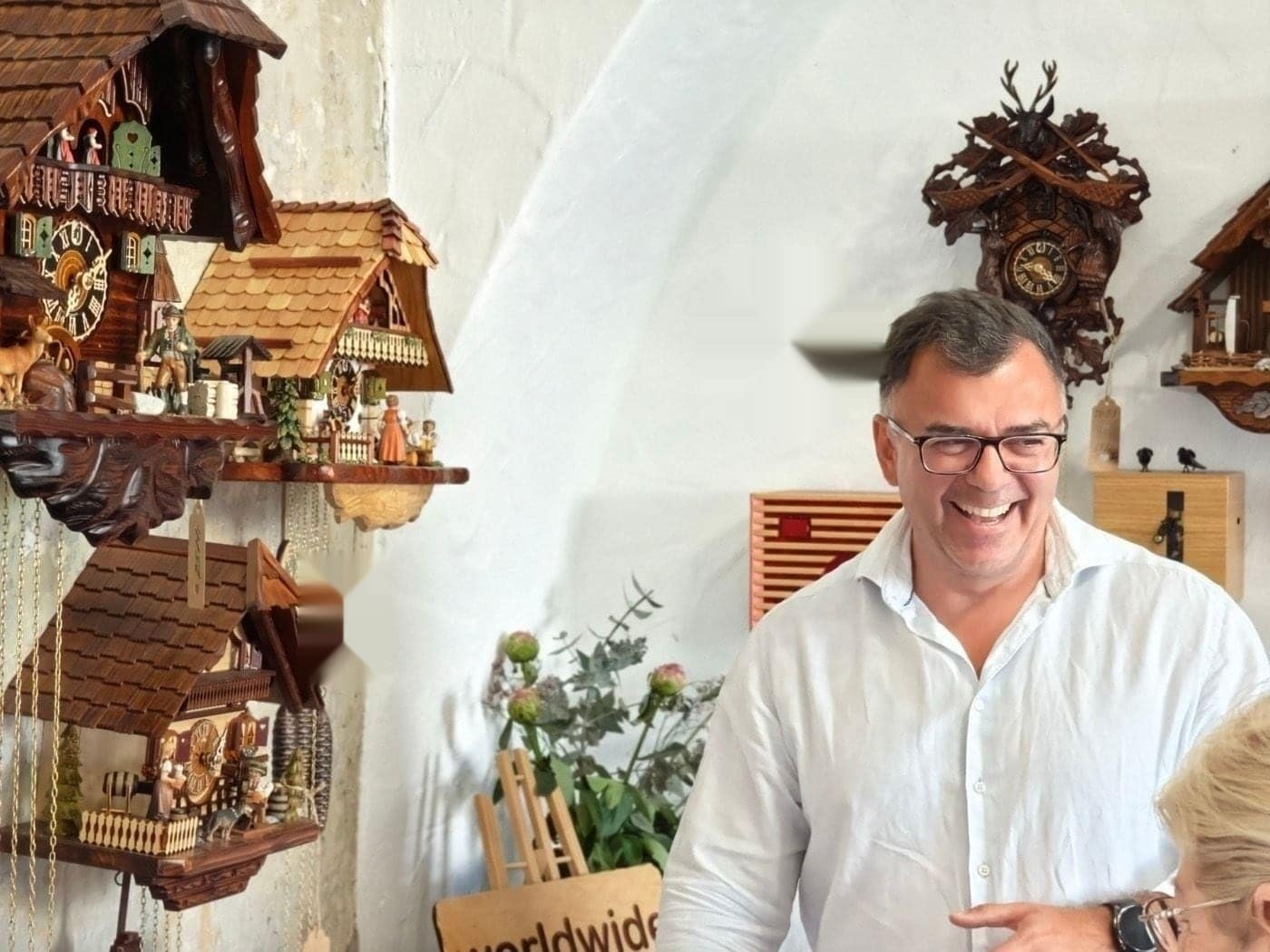 Im Gewölbe der InnResidenz am Residenzplatz 5 in Passau – der Laden von Viktor Riedel.